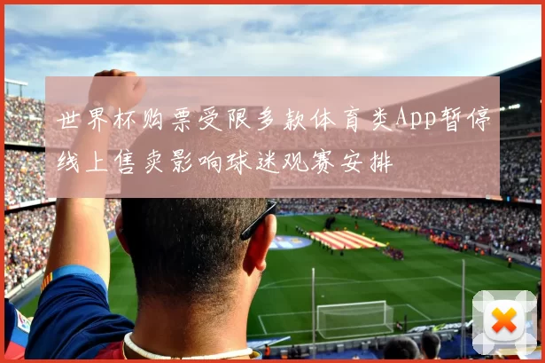 世界杯购票受限多款体育类App暂停线上售卖影响球迷观赛安排
